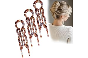 ELEFUTURA Lialys Hair Pin, Prestige Hair Pin,New Hair Accessories, Elegant Hair Clips for Women, Suitable for All Hair Types (3PCS-F)
