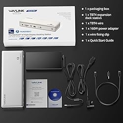 WAVLINK Thunderbolt 4 Dock with Dual HDMI