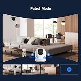 EZVIZ 3K WiFi Security Camera Indoor 2 Pack 350° Pan 85° Tilt Color Night Vision view 9