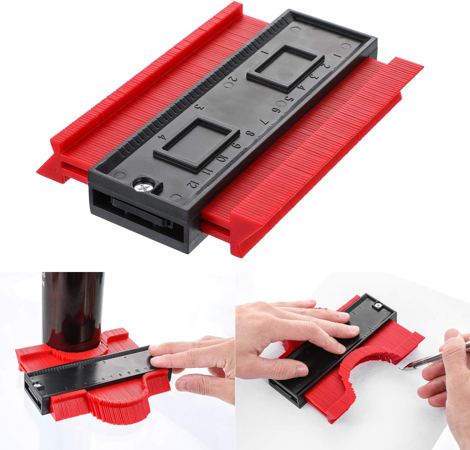 Doehetzelf Silverline Profile Gauge Contour Edge Marking Measurement