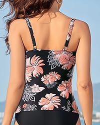 Aqua Eve Tankini Tops for Women Swimwear Top Only