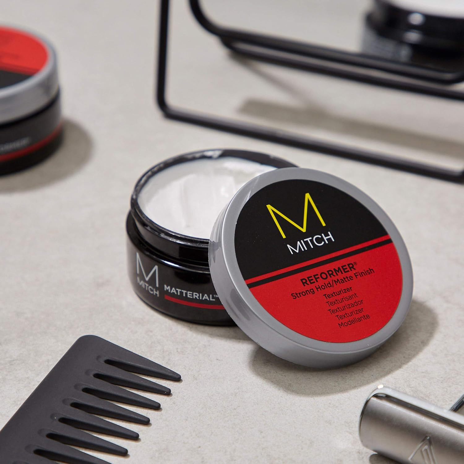 Mitch Reformer Texturizing Hair Putty, 3 oz: Premium Beauty