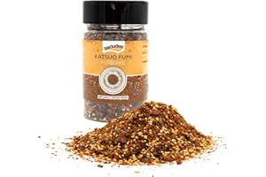 Snackathon Furikake Rice Seasoning, Japanese Spices Topper for Rice Ball, Salad, Stir Fried Vegetables (Pack of 1, Katsuo)