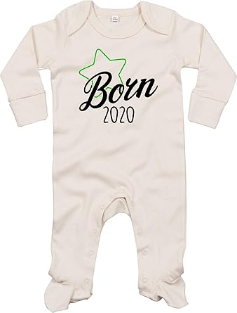 born in 2020 romper