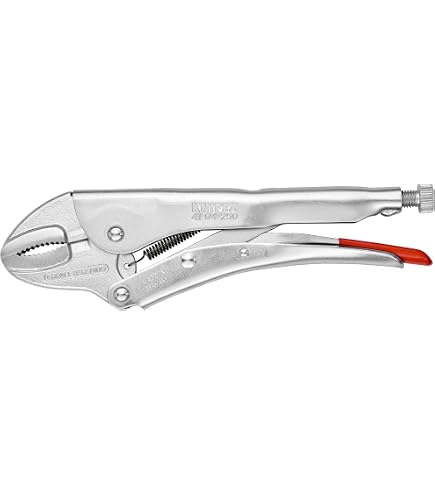 KNIPEX Tools 4004180 Locking Pliers with Universal Jaws, 7 Inch