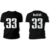 Cooper Dejean #33 Philadelphia Football Shirt Jersey 100% Cotton