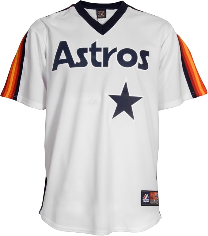 CHARLIE KERFELD Houston Astros 1986 Majestic Cooperstown Throwback