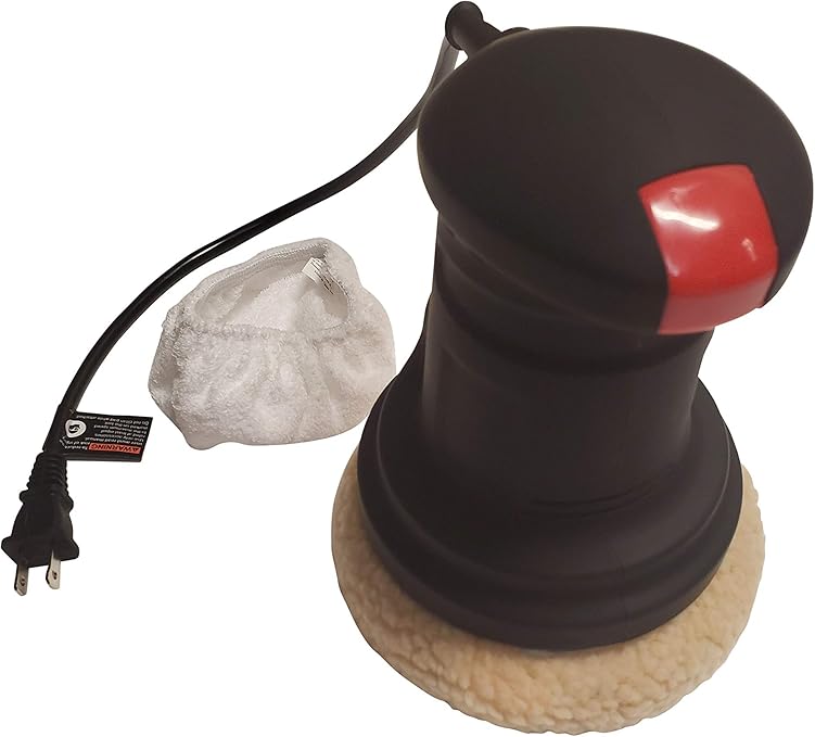 6" Orbital Palm Hand Polisher Automotive Car Buffer Detailing Wax Tool