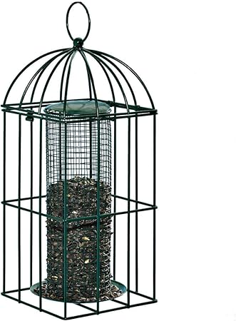 Amazon Com Adumly Wild Bird Attraction Seed Feeder Metal