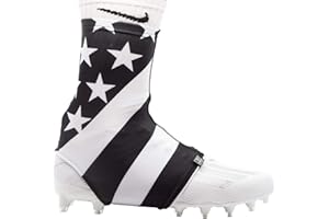 TD Spats Football Cleat Covers - Premium Wraps for Cleats | for Football, Soccer, Field Hockey, or Turf