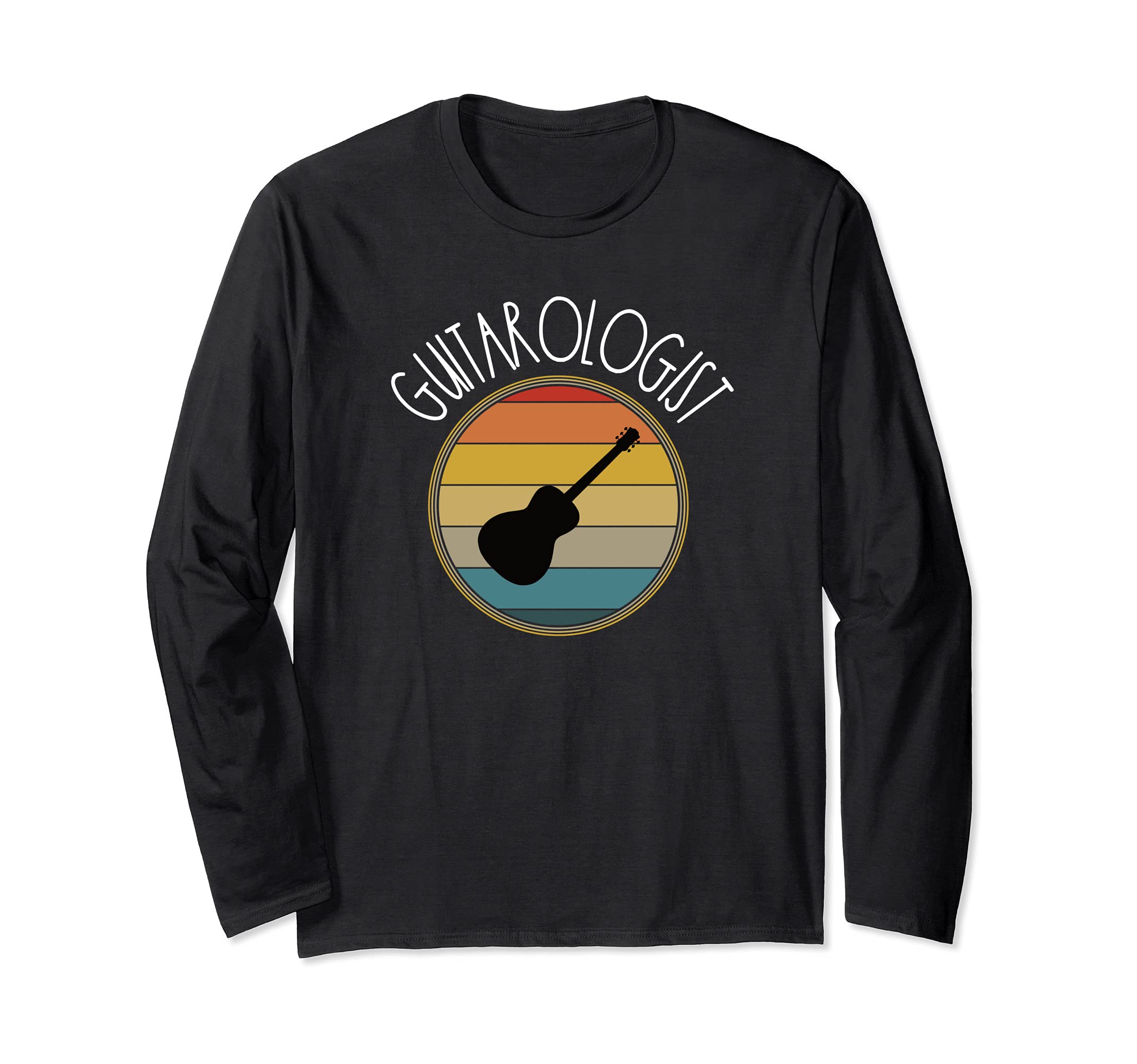 Guitarologist Funny Guitar Long Sleeve T-Shirt