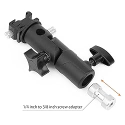 Anwenk Camera Flash Speedlite Mount Swivel Light