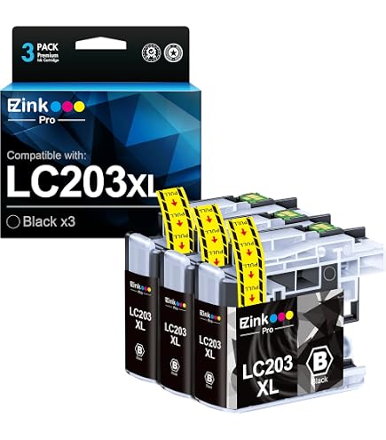 Amazon.com: Brother Genuine High Yield Black Ink Cartridge