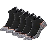 Kodal Copper Ankle Athletic Running Socks Moisture Wicking Odor Control for Sweaty Feet