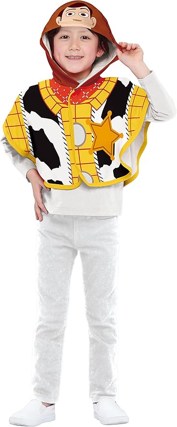 Amazon ディズニー トイ ストーリー ウッディ 変身マント キッズコスチューム 男の子 100cm 1cm キッズコスチューム おもちゃ