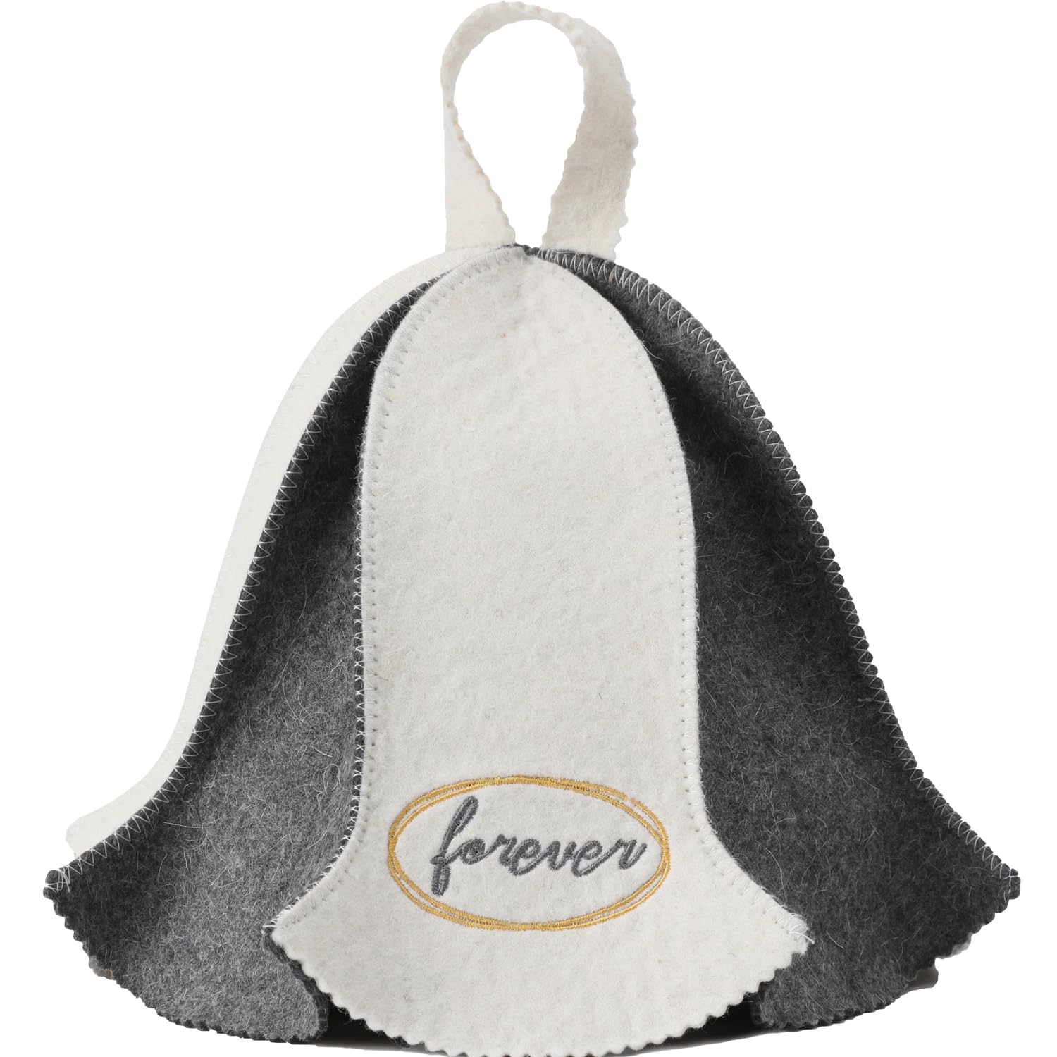 Photo 1 of 100% Wool Sauna Hat, Traditional Russian Sauna Hat Accessories for Men and Women, Infrared Steam Sauna Accessories Cap