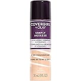 COVERGIRL & Olay Simply Ageless 3-in-1 Liquid Foundation, Fair Ivory, 1 Fl Oz (Pack of 1)