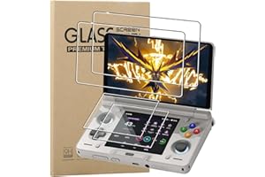 KZIOACSH 2+2 Pack Screen Protector for AYN Thor/AYN Thor Pro, 9H Hardness Ultra Clear Sensitivity Touch Oleophobic Layer Anti