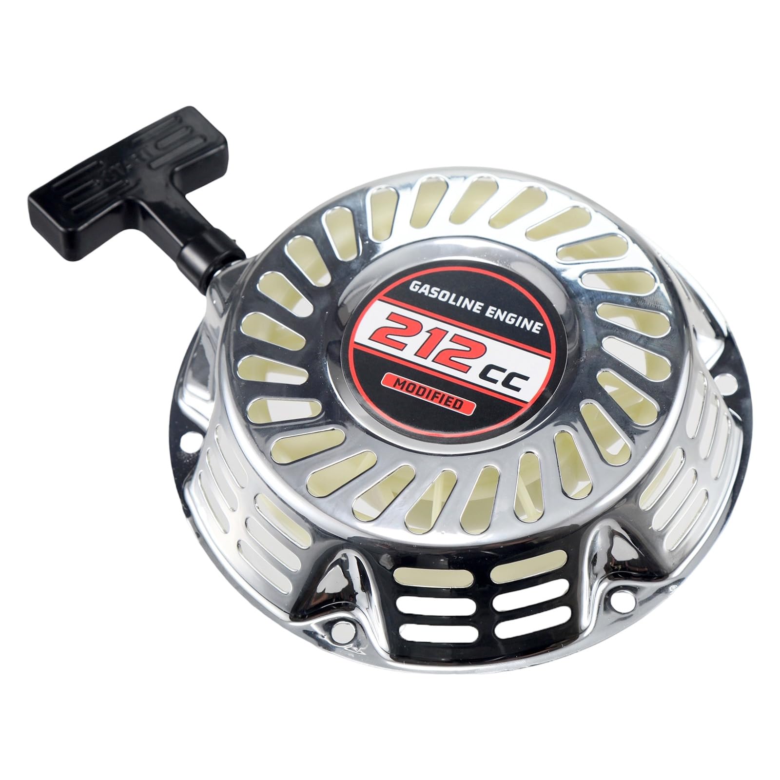 Photo 1 of Mirror-Silver Pull Recoil Starter fit for Predator 212cc for Honda GX160/GX200/Hisun 196cc Engines for Coleman B200R CT200U 200cc KT196 Mini Bike go Kart ?