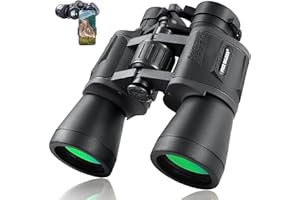 20X50 Binoculars for Adults with Smartphone Adapter - 28mm Large Eyepiece HD Professional Binoculars for Bird Watching Huntin