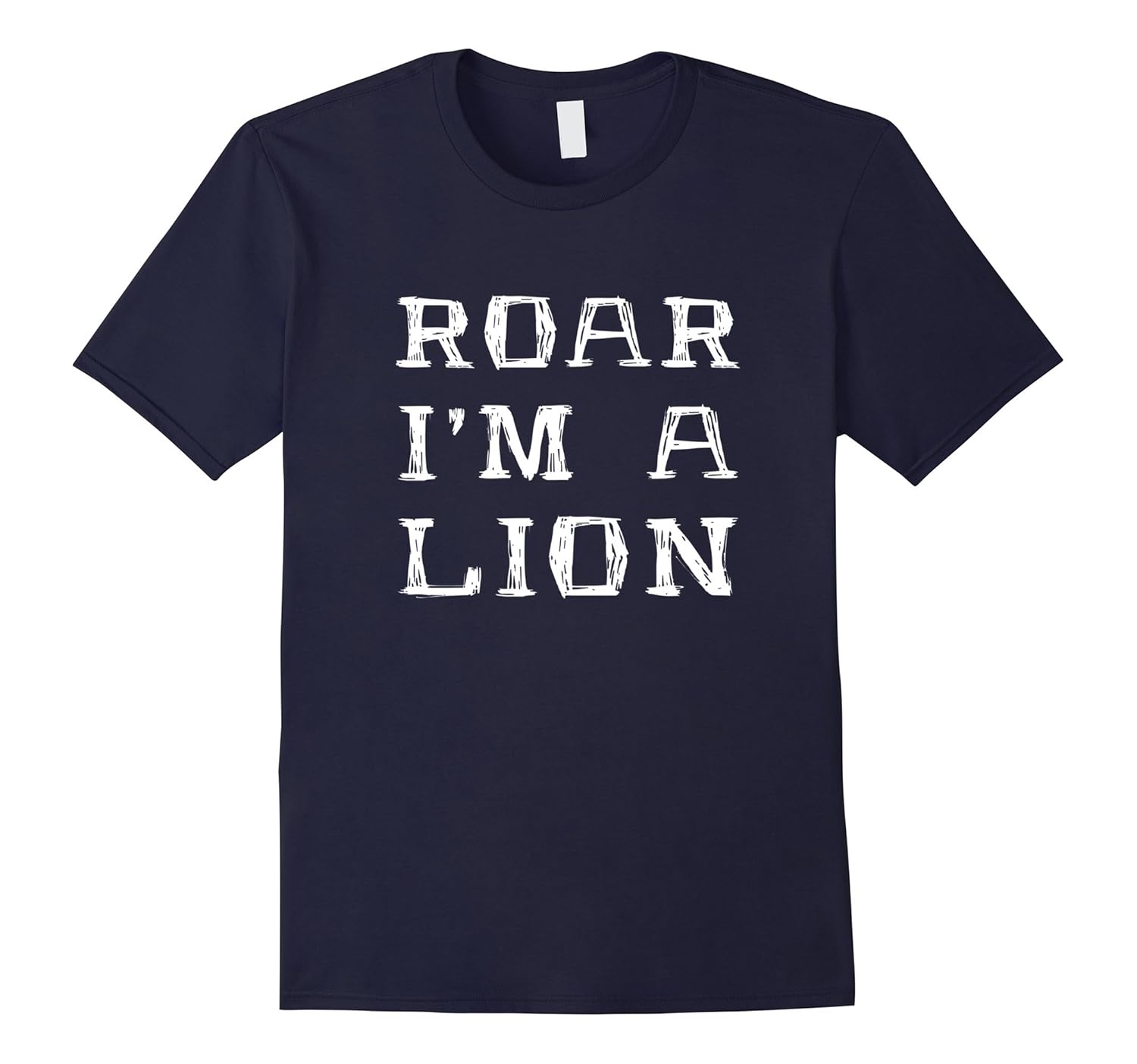 Roar I'm A Lion Halloween Costume Shirt-T-Shirt