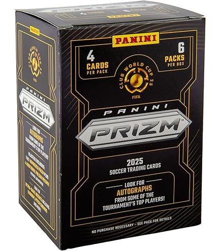 2025 Panini Prizm Club World Cup Soccer Mega Box – FIFA Trading