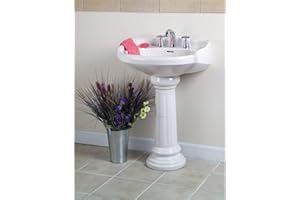 Barclay Victoria Pedestal Lavatory 8inches Widespread