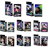 MeiYiYou 8Pack/240PCS Stray-K Photocards,Stray-K Lomo Cards Greeting Cards for Collection(Blue)