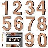 Ranslen 10 Pieces 2.76 Inch High House Numbers