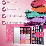 PhantomSky 32 Colour Eyeshadow Palette Women Make-up Lipgloss Blusher view 3