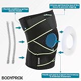 Bodyprox Knee Brace with Side Stabilizers Patella Gel Pads view 2