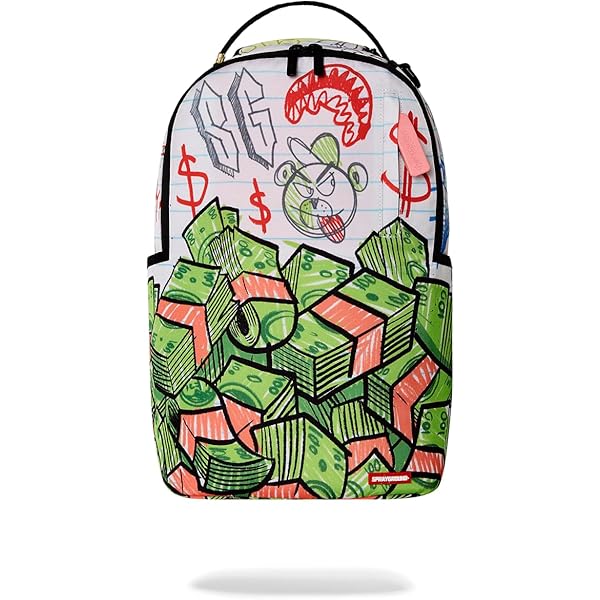 Amazon.com | Sprayground Money Bear Money Bush Backpack | Casual