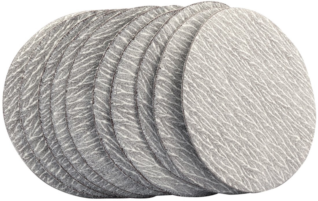 Draper 48206 Aluminium Oxide Sanding Disc for Stock Number 47617, 400 Grit, 75mm, Pack of 10