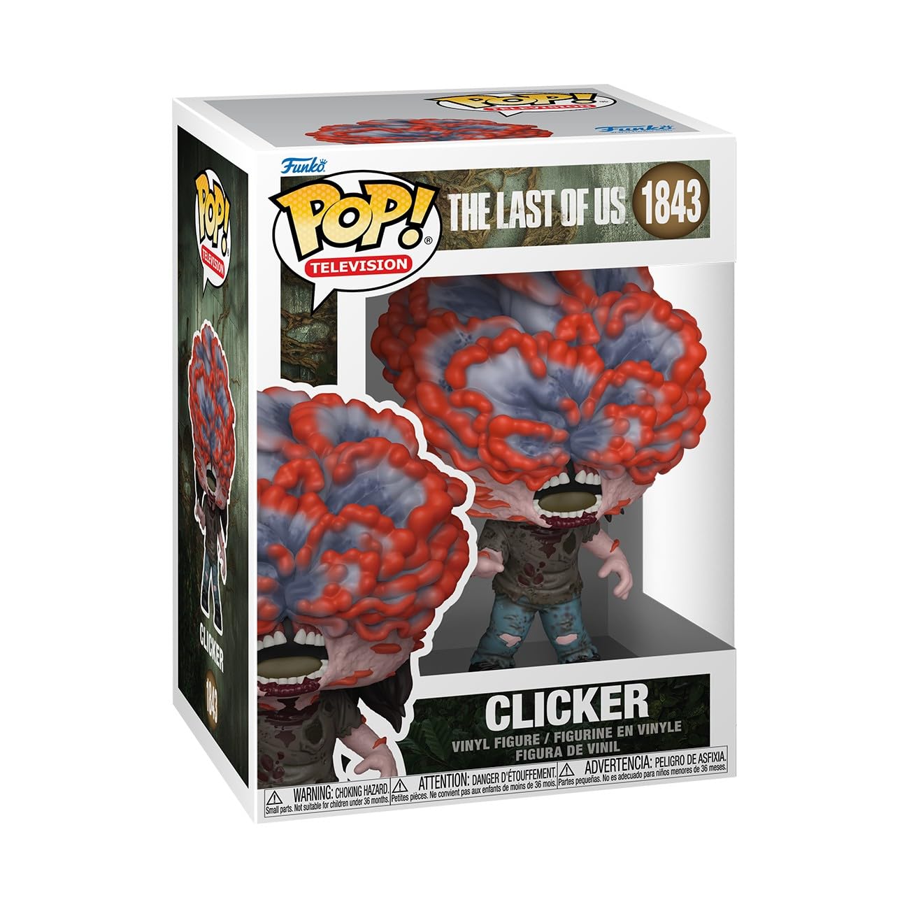 Funko Pop! Television: the Last Of Us - Clicker - the Last Of Us (TV) - Collectable Vinyl Figure - Gift Idea - Official Merchandise - Toys for Kids & Adults - Sci-Fi Fans