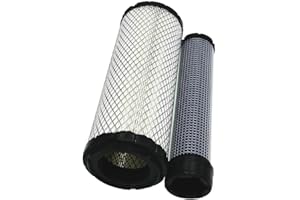 MOWFILL 25 083 01 Outer Air Filter Replace Kohler 25 083 01-S 2508301 Kawasaki 11013-7020 11013-7044 OEM Air Cleaner Cartridge with 25 083 04 2508304 11013-7019 11013-7045 Inner Filter