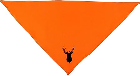 orange dog bandana