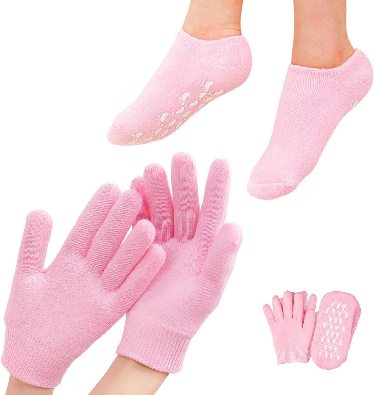 Moisturizing Gloves and Socks Cold Therapy Gel Moisturizing Socks and