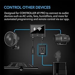 AC Infinity UIS Control Plug, Socket Adapter to