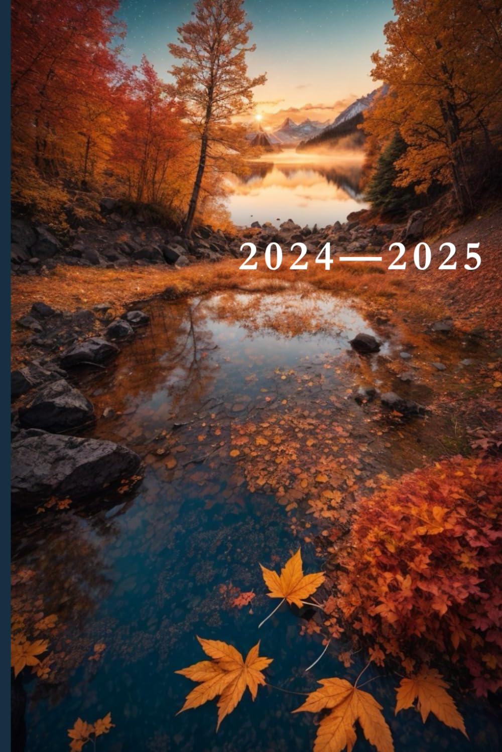 2024 - 2025 Calendar (Autumn Leaves)