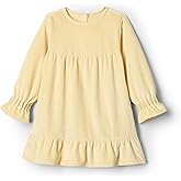 Amazon Essentials x Sofia Grainge Toddler and Baby Girls' Longsleeve Corduroy Dress