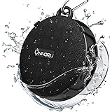 Onforu Shower Speaker, Waterproof Outdoor Bluetooth Speaker with Suction Cup, Portable Mini Wireless Speaker with Sturdy…