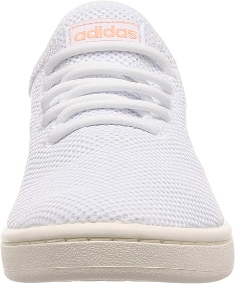 adidas court set leather ladies trainers white