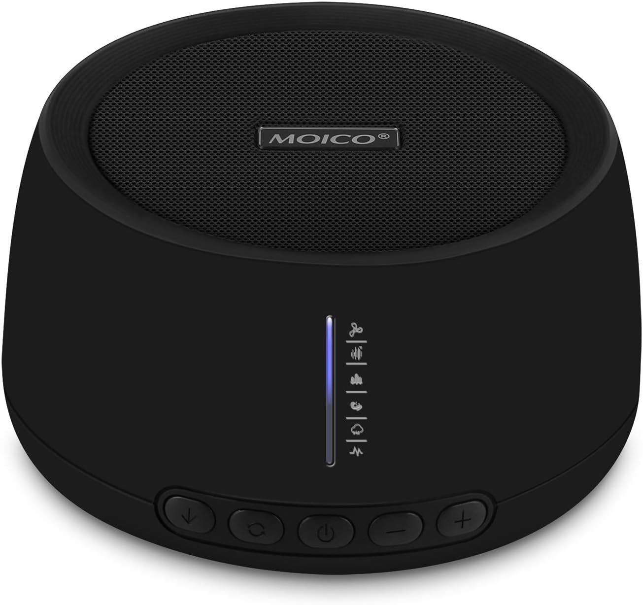 baby white noise decibel level