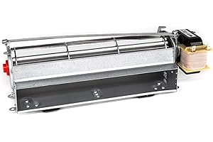 FireplaceBlowersOnline FK24 Replacement Fireplace Blower for Majestic, Martin, Northern Flame, Temco, Vermont Castings, CFM, Rotom HB-RB65 | Ball Bearing, Quiet, High Air Flow, Energy Efficient