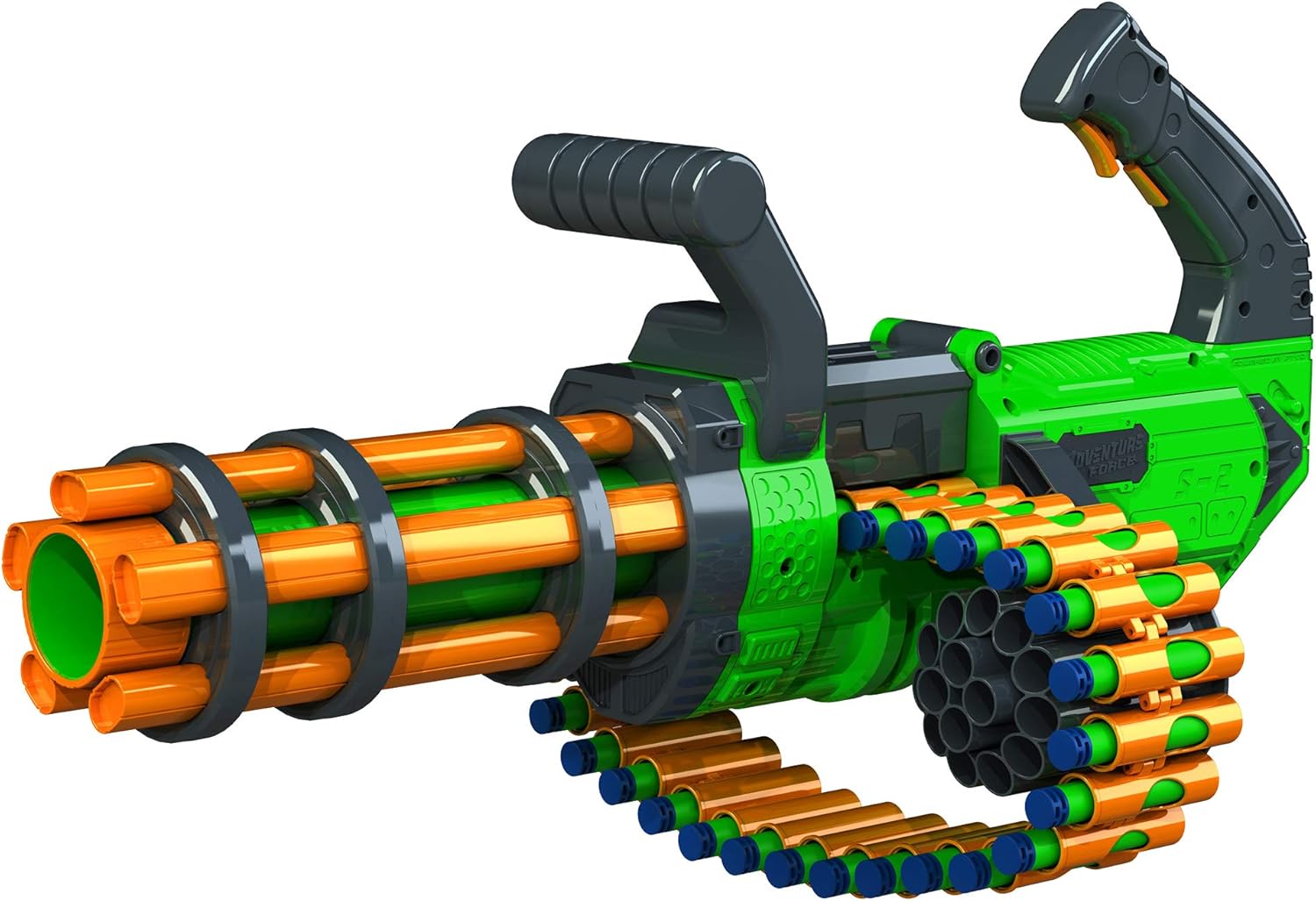 Adventure Force VTwin Motorized Gatling Belt Dart Blaster Amazon.co