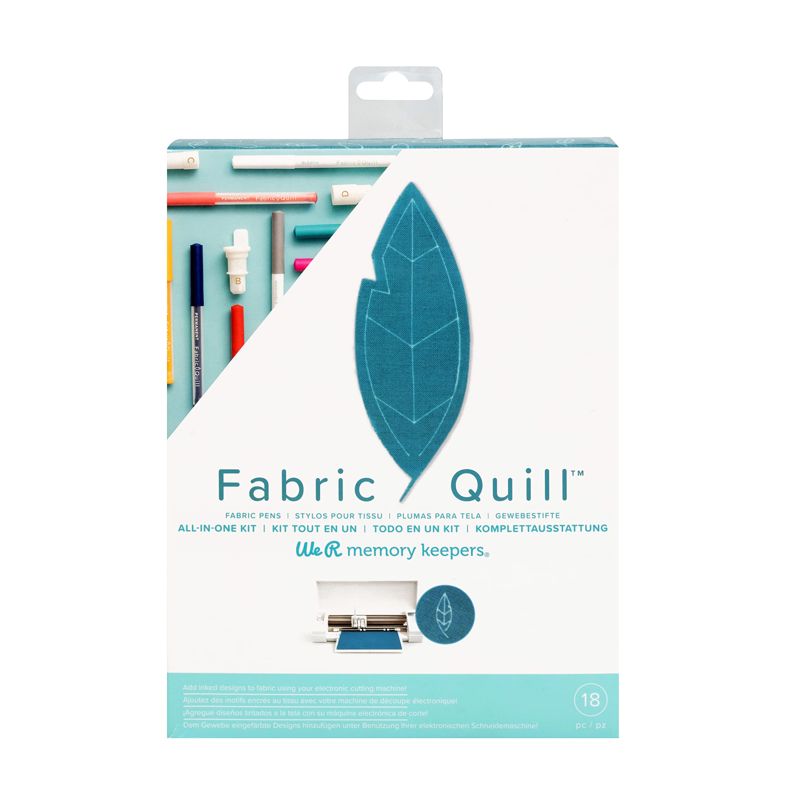 We R Memory Keepers WR661078 WR Fabric Quill Starter Kit One Size