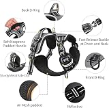 HEELE No Pull Dog Harness Large Reflective Adjustable Front Back Leash view 5
