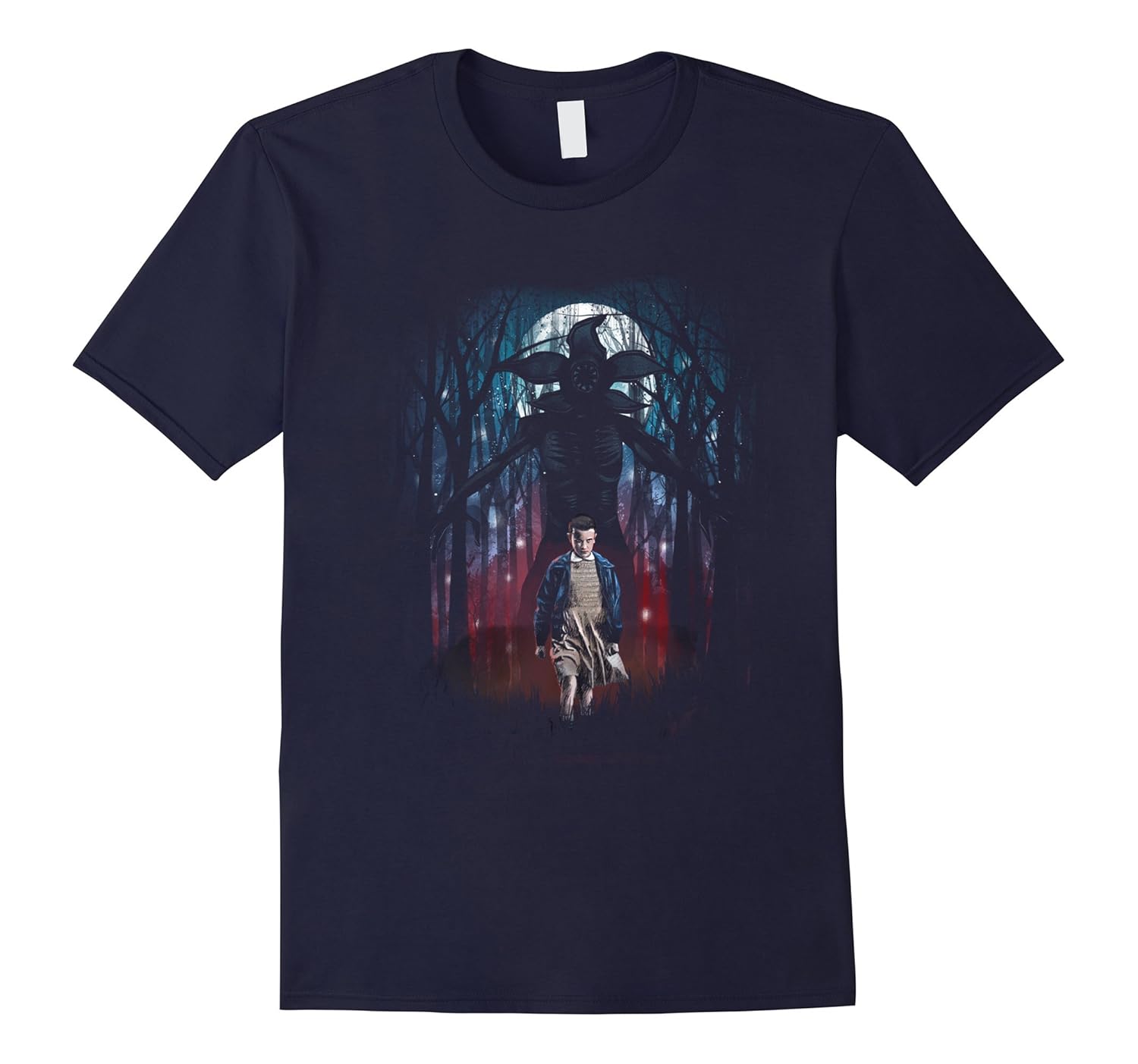 The Shadow Lurking T Shirt for Strangers Men & Women-Rose