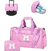 Elilier Gifts for Girl Teen Girls, Duffle Bag for Travel, Dance Bag for Girls, Birthday Gift for Daughter Granddaughter Niece, Personalized Gifts for Her, Girls Weekend Gifts, Easter Basket Stuffers