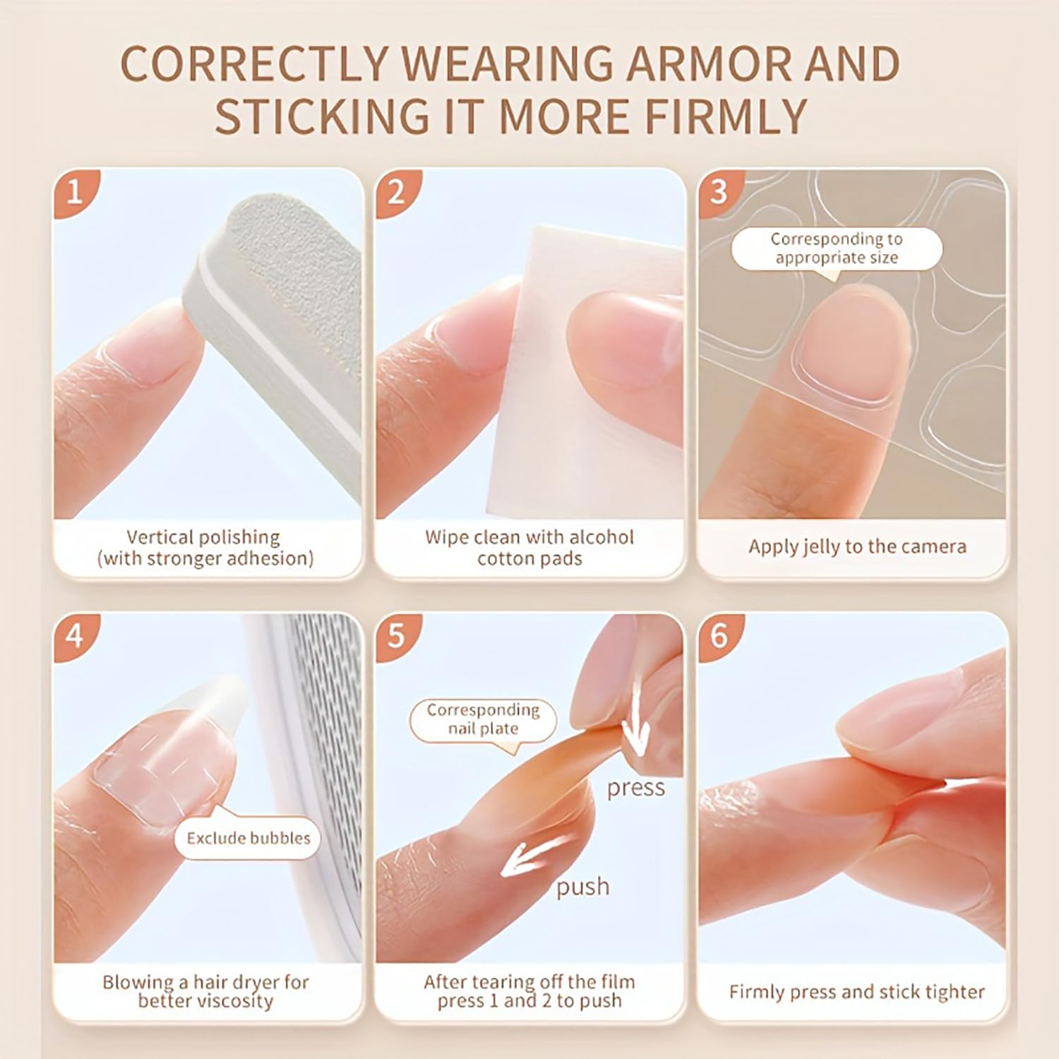 Purple Press on Nails Short Square French Fake Nail Glossy False Nails with Gradient Designs Glossy Purple Black Acrylic Nails Full Cover Stick on Nails for Women and Girls 24 Pcs… - Image 5